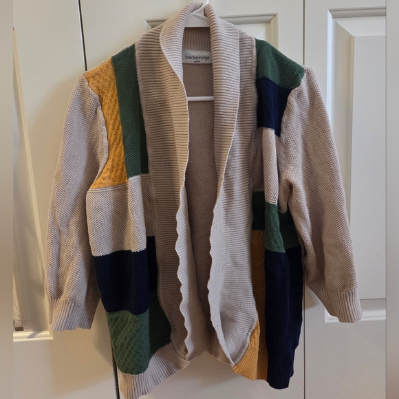 breckenridge Sweaters - Breckenridge Color Block Cardigan Sweater